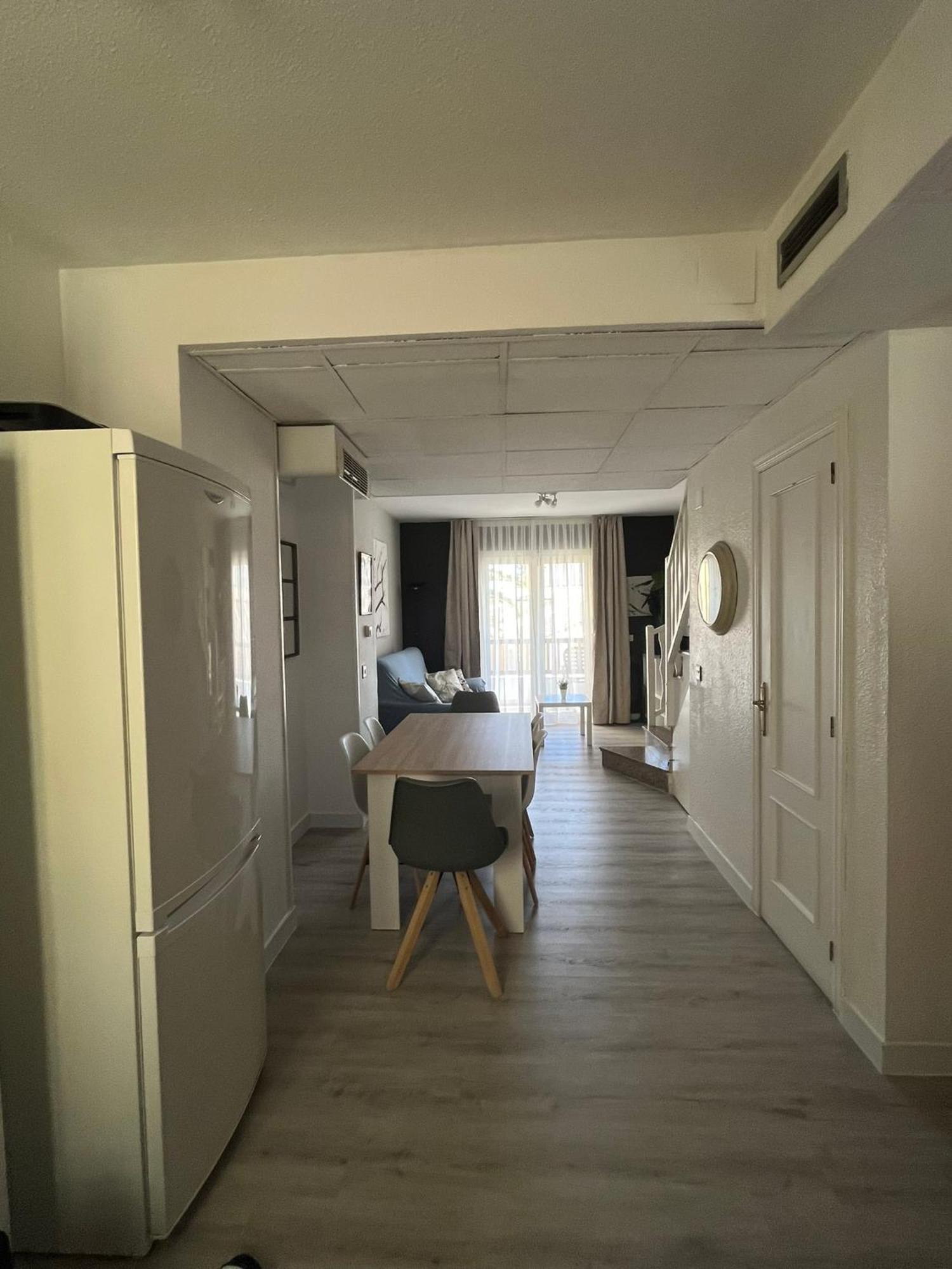 Apartamento Duplex En Primera Linea De Playa Peniscola Bagian luar foto